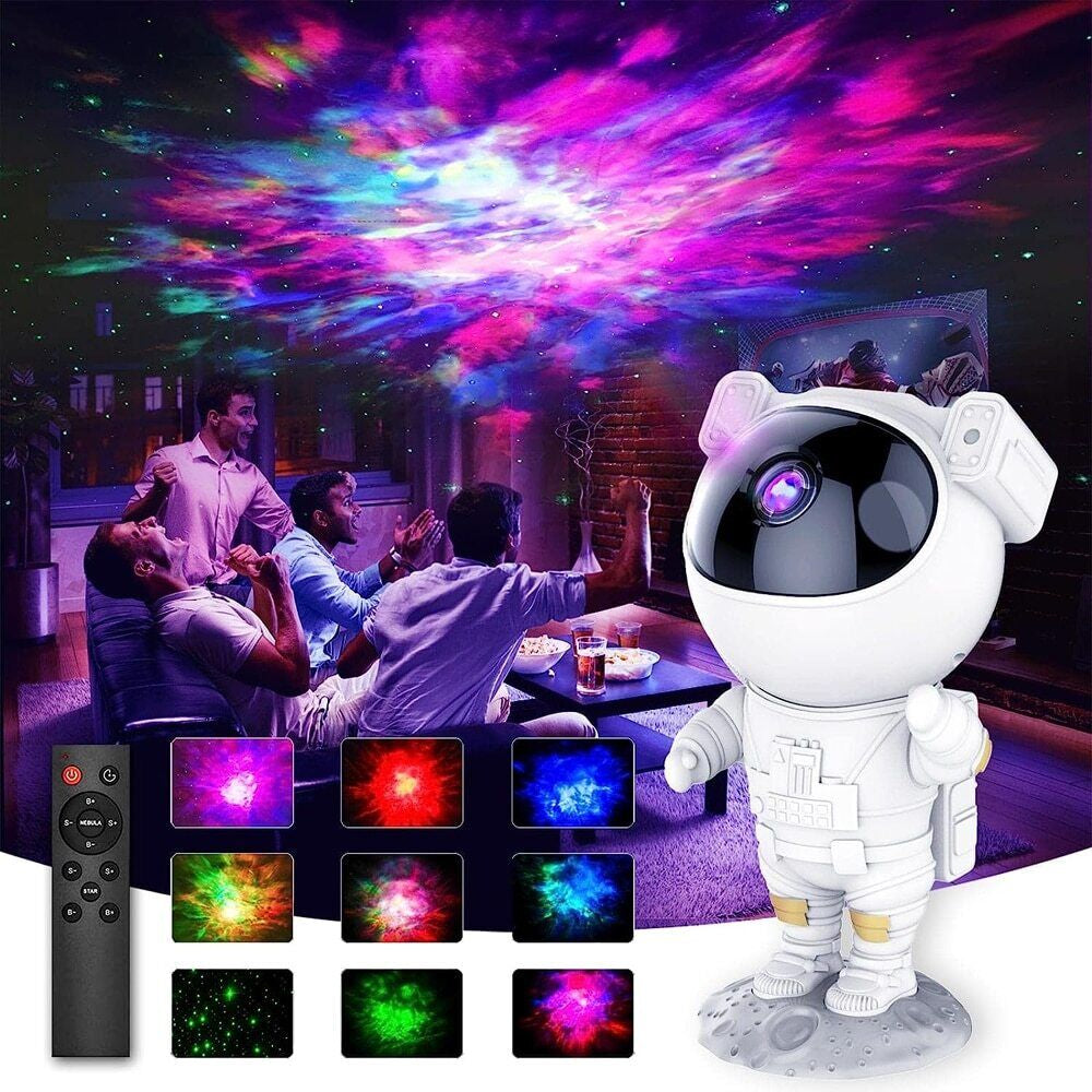 Astronaut Galaxy Star Projector: Transform Your Space with Nebula Starry Sky Night Light and Remote Control