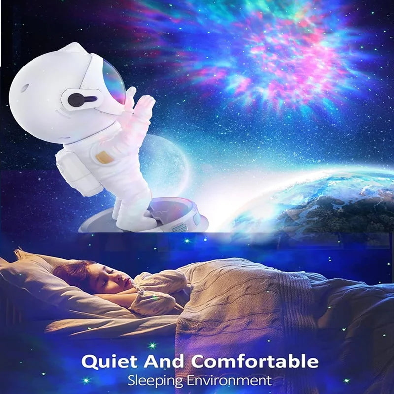 2023 Galaxy Star Projector: Astral Night Light & Astronaut Lamp