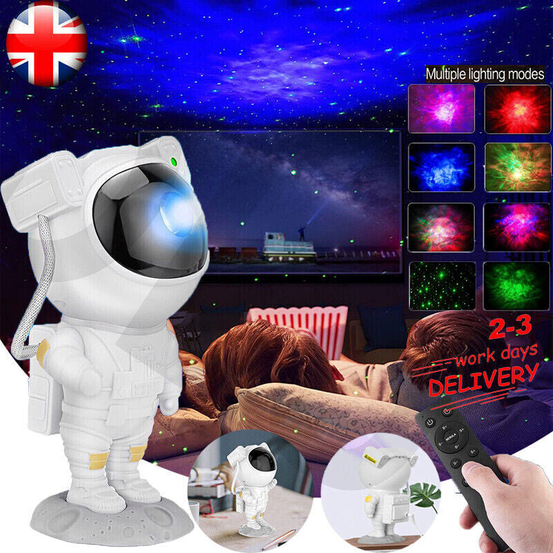 Astronaut Galaxy Star Projector: Transform Your Space with Nebula Starry Sky Night Light and Remote Control