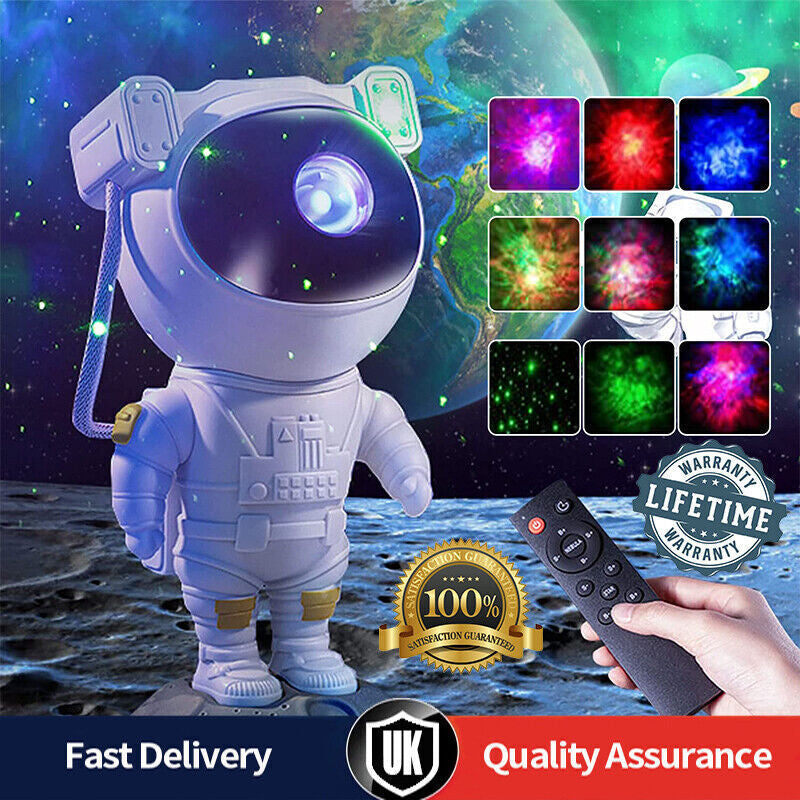 Astronaut Galaxy Star Projector: Transform Your Space with Nebula Starry Sky Night Light and Remote Control